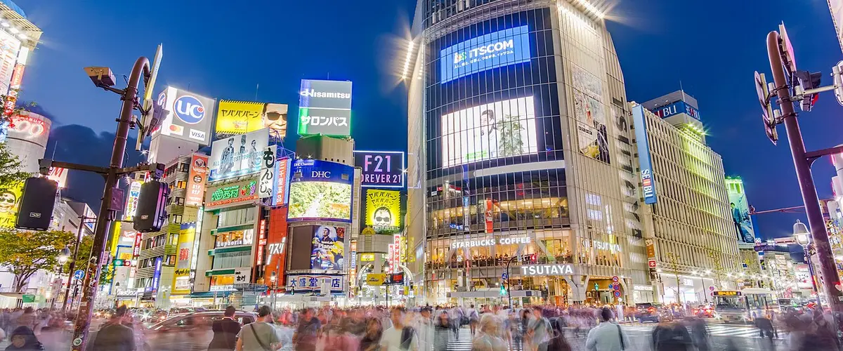 Tokyo Shibuya Scramble Crossing 2018-10-09